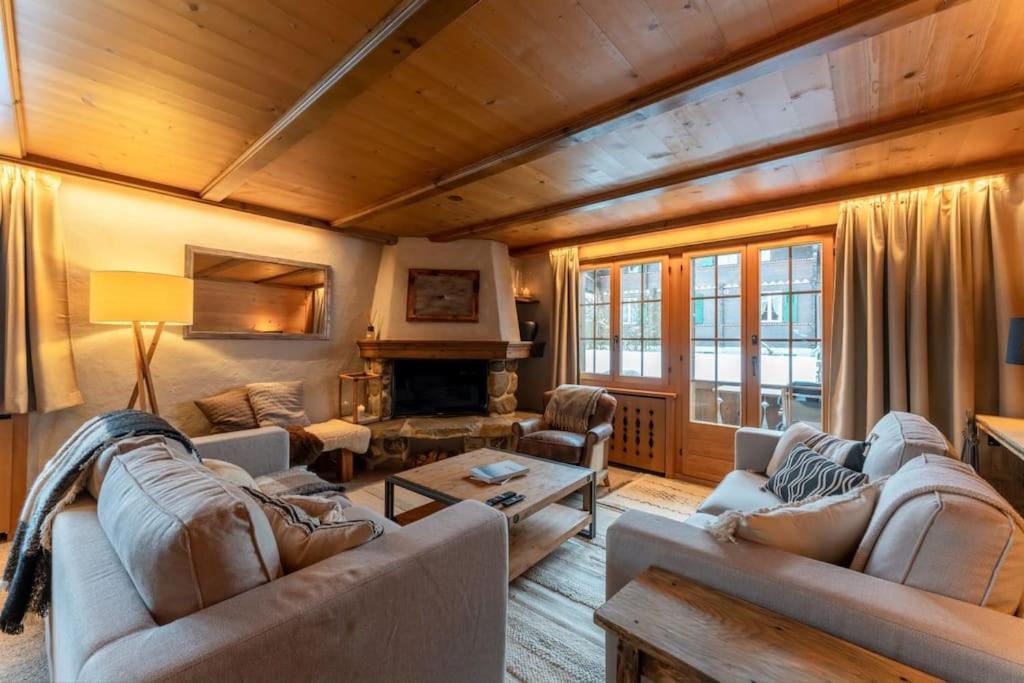 Charming Alpine Apartment Gstaad Zewnętrze zdjęcie