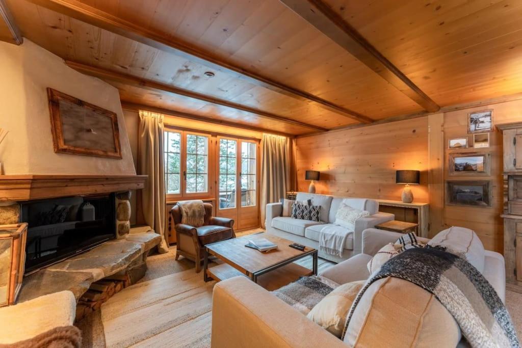 Charming Alpine Apartment Gstaad Zewnętrze zdjęcie