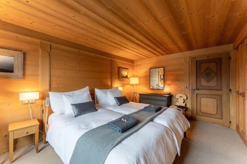 Charming Alpine Apartment Gstaad Zewnętrze zdjęcie